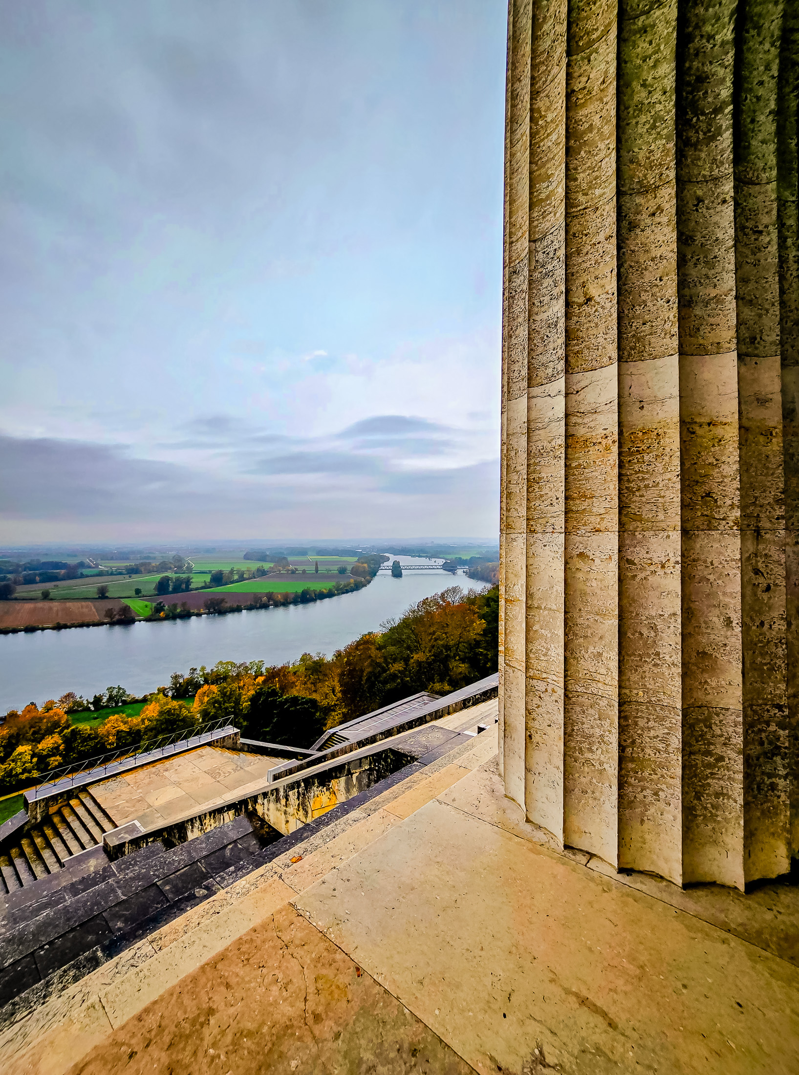 View from Walhalla, Donaustauf, Bavaria