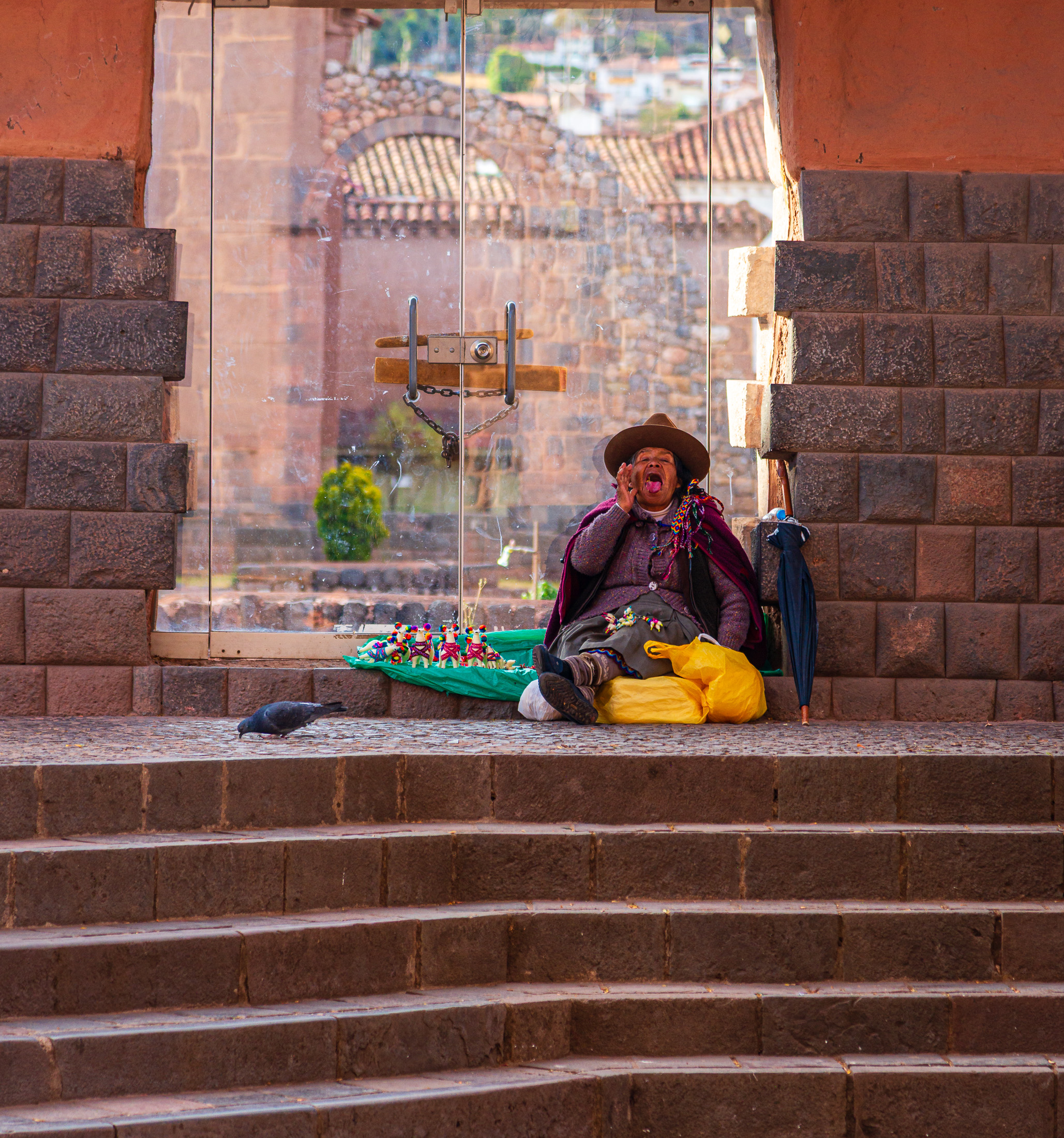 Cusco street vendor